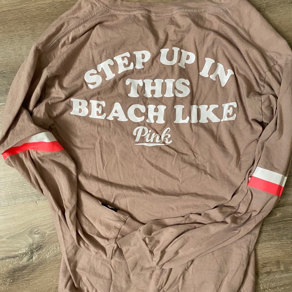 PINK Long Sleeve w/ buttons